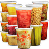 JoyServe deli containers quart and pint set for meal prep and leftovers