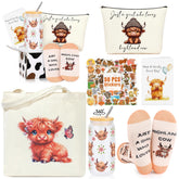JSENGIFT Highland Cow gift box ready for gifting with elegant presentation