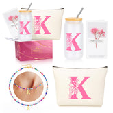 JSENGIFT teen gift box cup 16oz with bamboo lid for stylish sipping