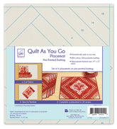 June Tailor Quilt As You Go placemats in Casablanca Natural, easy project for beginners.