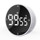 JUNVIL Upgrade Digital Timer with a large LED display for quick kitchen timing.