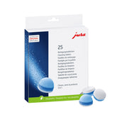 Jura 3-phase cleaning tablets 25-count pack-shot for effortless machine cleaning and maintenance