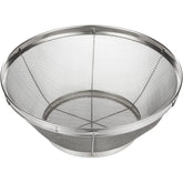 Juvale stainless steel fine mesh strainer shown for precise rinsing tasks