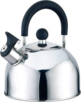 J&V TEXTILES kettle top view durable stainless steel for everyday use.