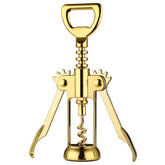 JXS Simple Wing Corkscrew Gold opens wine smoothly for effortless evenings.