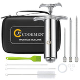 JY COOKMENT meat injector barrel 2oz for even marinade distribution