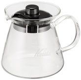 Kalita glass server 300ml clear for coffee service