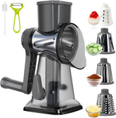 KalraMay cheese grater with rotary handle for easy shredding