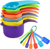 Kalsreui measuring cups nested together for compact storage