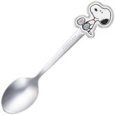Kaneshotouki Peanuts spoon with Snoopy on the handle, ideal for kids' lunches.