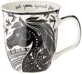 Karma Gifts boho mug with horse illustration enhances morning rituals.