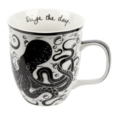 Karma Gifts octopus Boho mug with intricate design for daily coffee rituals.