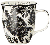 Karma Sea Turtle Boho Mug with 16oz capacity for cozy mornings.