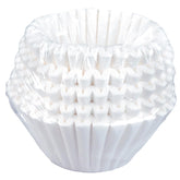 Katy’s extra large filters fit a BUNN basket for large batches and reduced overflow.