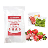 Kayiant vacuum sealer bags 10x11 inches for tight storage and sous vide cooking.