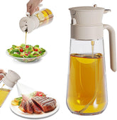 Keaixinyu 2-in-1 oil dispenser and sprayer for precise cooking control