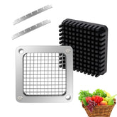 KELEYU replacement chopper blade 1/4 inch for uniform vegetable cuts.