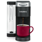 Keurig K-Supreme multistream technology closeup enhances flavor extraction.