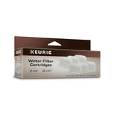 Keurig water filter refills six-pack reduces chlorine for fresher beverages.