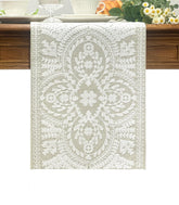 KEVA boho table runner 72in long adds rustic dining charm.