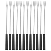 Kichvoe 12Pcs fondue forks with long handles for safe chocolate dipping