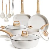 Kikcoin 16-piece saucepan for quick sauces and even heat