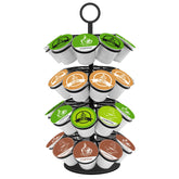 KIMIUP Coffee Pod Holder with 360-degree base for easy pod access.