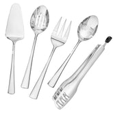 KINGSTONE serving spoon in polished stainless steel for elegant buffets