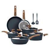 Kitchen Academy pots and pans set overview for easy daily cooking