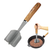 Kitchen Goal Handle Meat Chopper front view highlights sturdy grip for efficient meat prep
