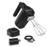 KitchenAid Go cordless hand mixer with battery included for flexible cooking