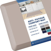 KitchenClouds cushioned Kitchen Mat provides anti-fatigue comfort for cooking and cleaning.
