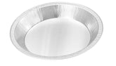 KitchenDance round 9-inch foil pan, oven safe for baking and serving.