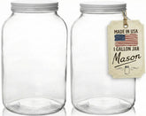 Kitchentoolz Gallon Jar wide mouth for easy filling and cleaning.