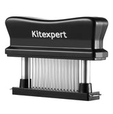 Kitexpert Meat Tenderizer with 48 blades for even perforation and tenderness.
