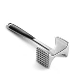 KitExpert meat tenderizer hammer front view with ergonomic handle for comfortable grip.