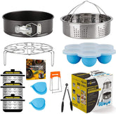 KITOOLBASE springform buckle pan for Instant Pot enhances cheesecake and cake-making