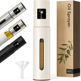 KIVY glass oil sprayer detailed shot highlights precise dosing for healthier cooking.