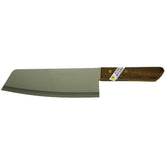 Kiwi 8-inch Thai chef knife blade close-up for precise chopping.