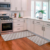 KMat anti-fatigue-foam kitchen mat offers comfortable standing support for long cooking sessions.