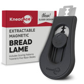 KNEADACE bread lame with magnetic blade for precise sourdough scoring
