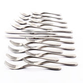 KNORK Original Collection dinner forks with sharp tines for effortless cutting at any meal.