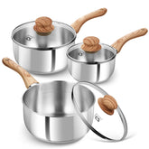 KOCH SYSTEME CS 1qt saucepan with quick, even heating for sauces