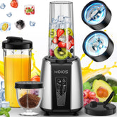 KOIOS Smoothie Blender motor base showing the powerful 1000W core for fast blending