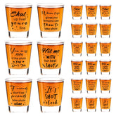 Kolewo4ever funny friends shot glasses in six styles for social gatherings
