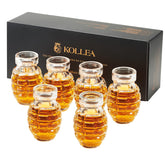 Kollea grenadeshot glasses six-piece set for bold party pours