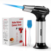 Kollea professional torch in hand shows ergonomic control for precise cooking.