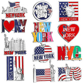 Konohan Statue of Liberty NYC magnet for stylish fridge decor and note holding