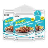 KOOC slow cooker liners in package for easy mess-free meal prep