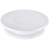 Kootek cake stand 11-inch rotating top view for even frosting access.